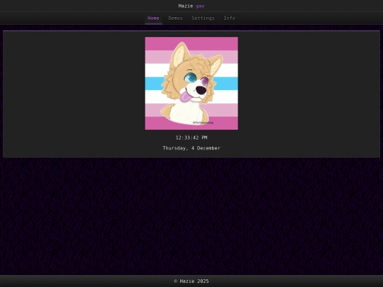 demos screenshot