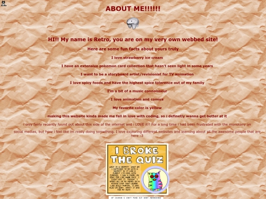 About_Me screenshot
