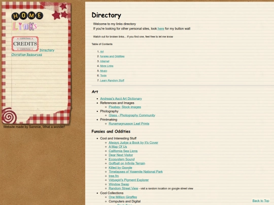 internet/directory screenshot