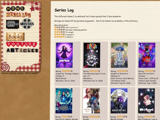 medialog/series screenshot