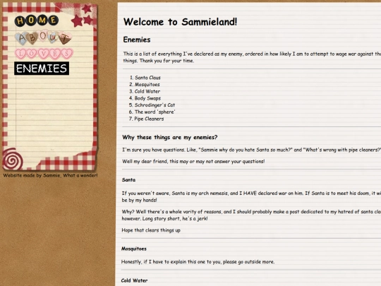 personal/enemies screenshot