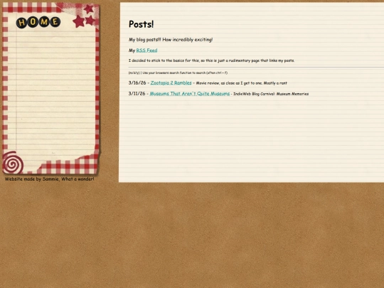 posts screenshot