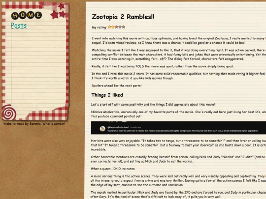 posts/2026-03_Zootopia2_Rambles screenshot