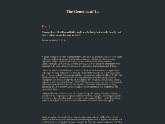 GeneticsOfUs screenshot