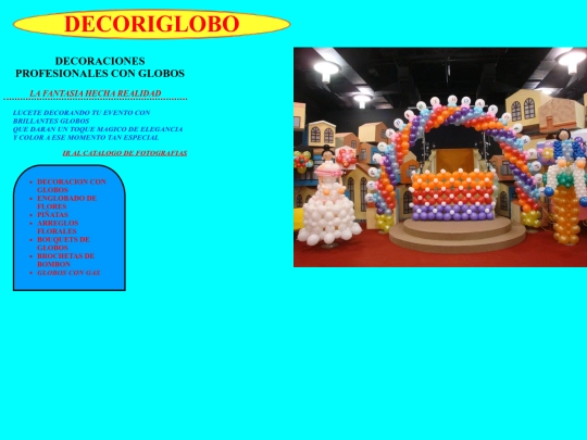 decoriglobo screenshot