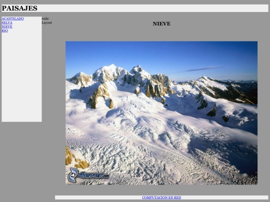responsive/nieve screenshot