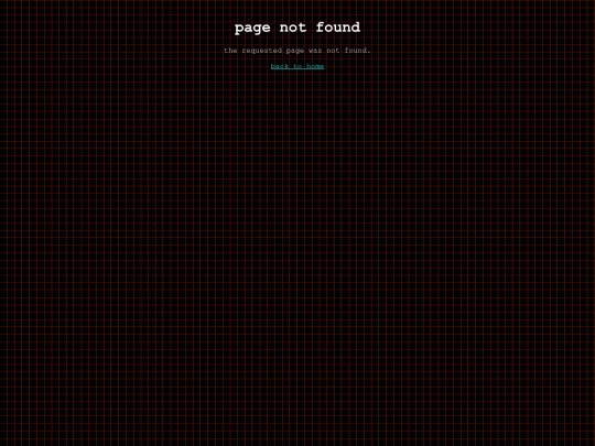 not_found screenshot