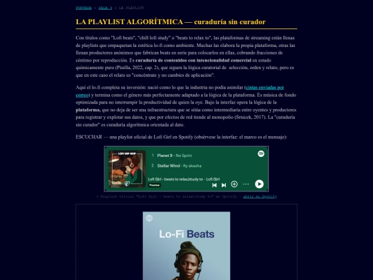 playlists screenshot