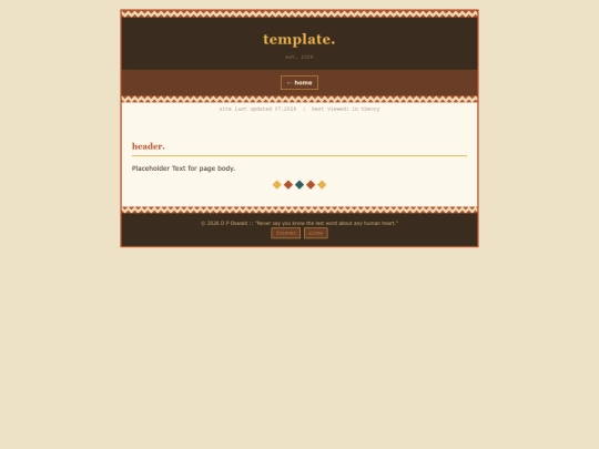 page templates/subpage screenshot