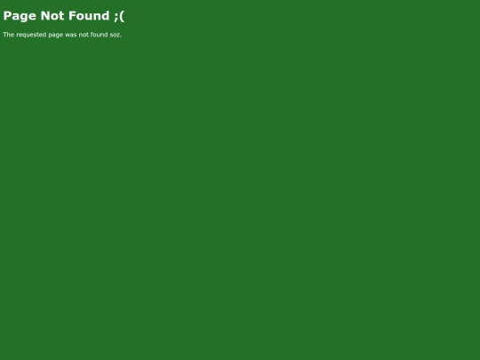 not_found screenshot