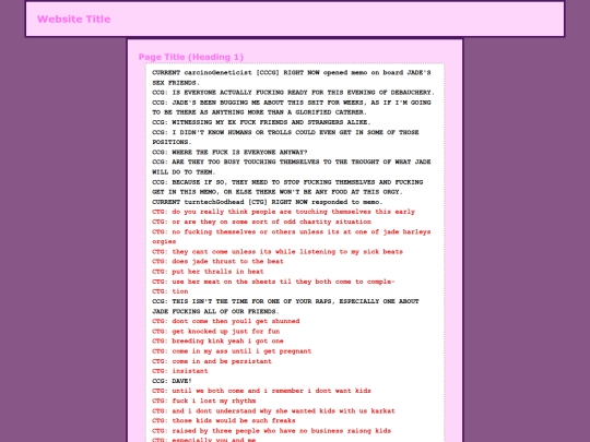 testFanfic screenshot