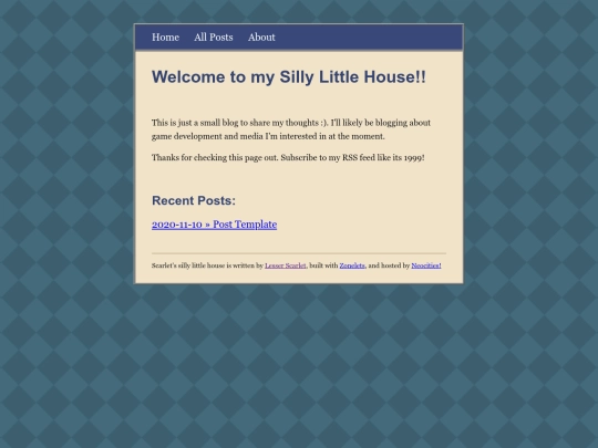 blog screenshot