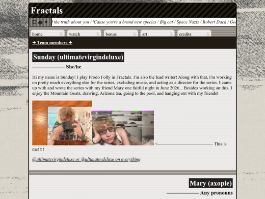 credits screenshot