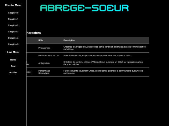 pages/cast screenshot
