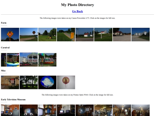 photopage screenshot