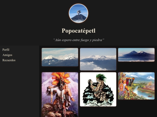 Popocatepetl/recuerdos screenshot