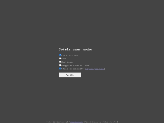 tetris-online screenshot