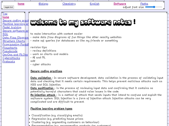 softwarenotes screenshot