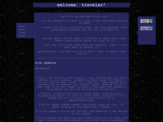 homepage screenshot