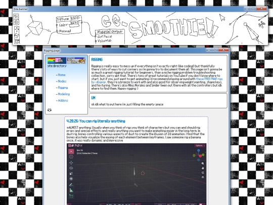 Rigging screenshot