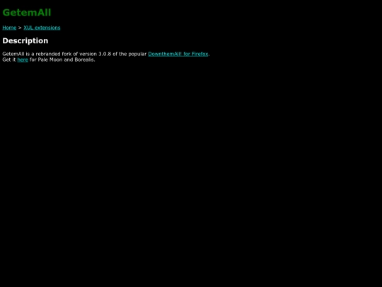 xul/getemall/getemall screenshot