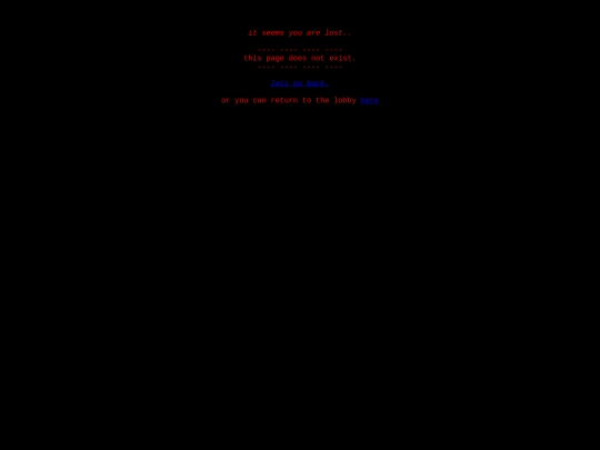 not_found screenshot
