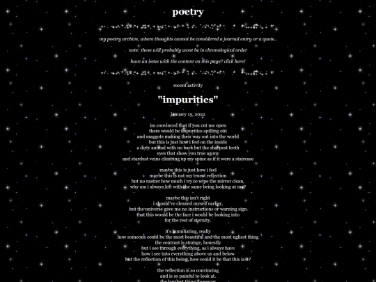 poetry screenshot