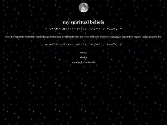 spirituality screenshot