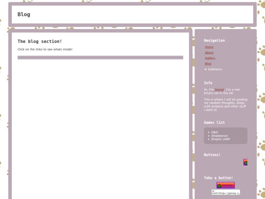 blog screenshot