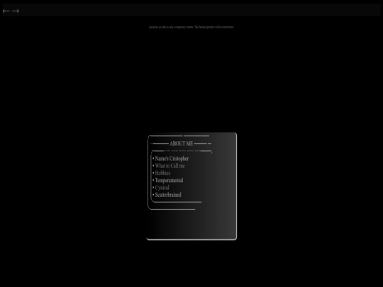 index screenshot