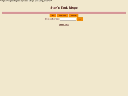 bingo screenshot