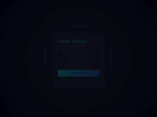 login screenshot