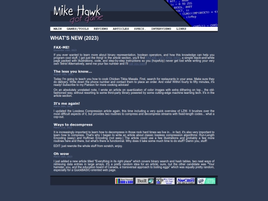 archives/updates2023 screenshot