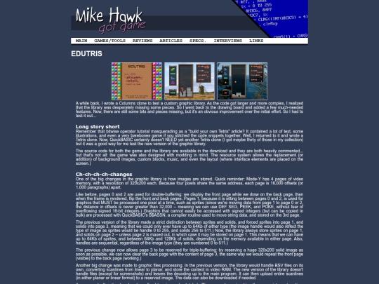 games/edutris screenshot