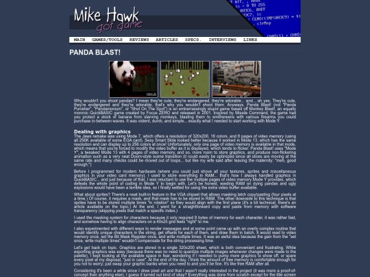 games/panda screenshot