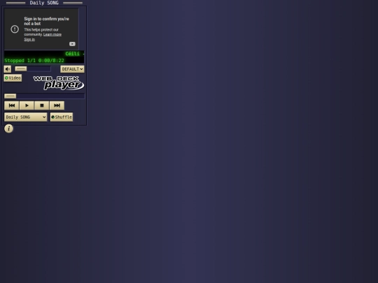 webdeck-player screenshot