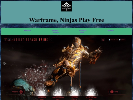 Warframes screenshot