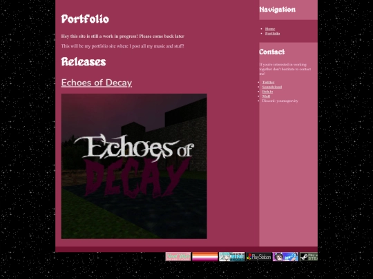 portfolio screenshot