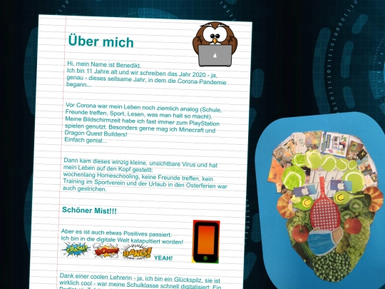 Ueber mich screenshot