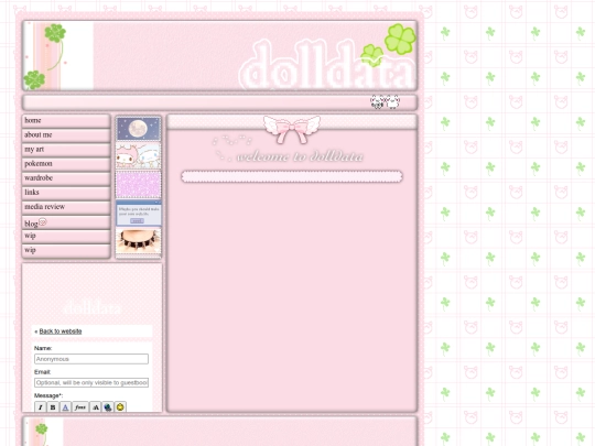 blog screenshot