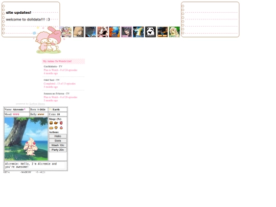 fanlistings screenshot
