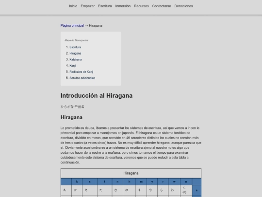Contenido/Escritura/hiragana screenshot