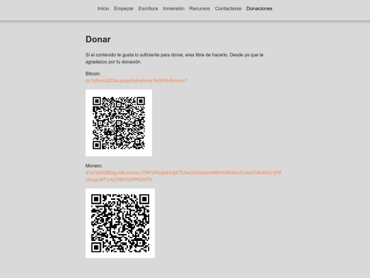 Contenido/donar screenshot