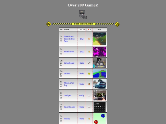 games/gamelist screenshot