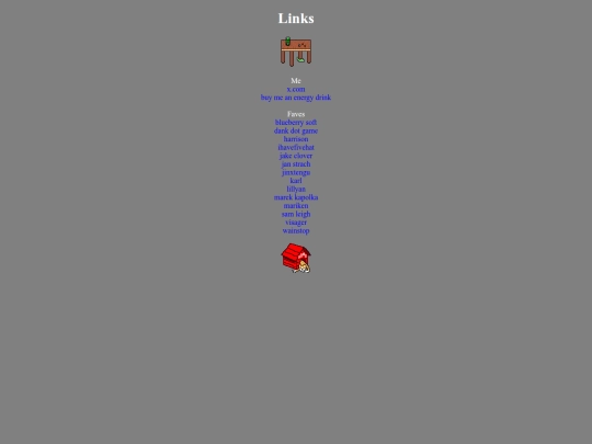 links screenshot