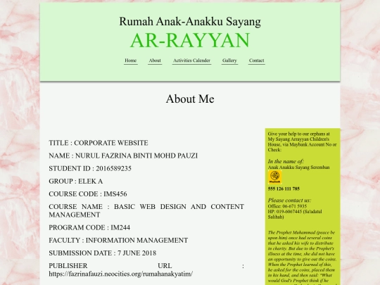 rumahanakyatim/aboutme screenshot