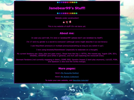 index screenshot