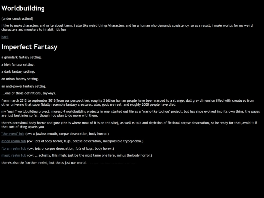 worldbuilding/worlds screenshot
