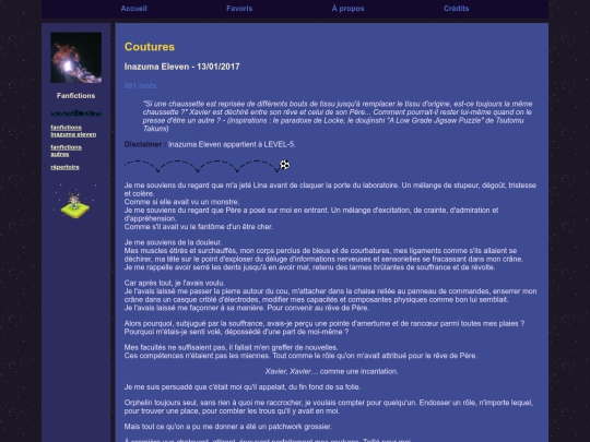 fanfic/ie/coutures screenshot