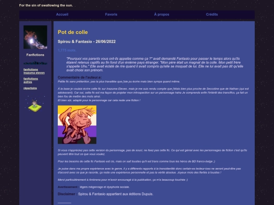 fanfic/nbseccotine screenshot